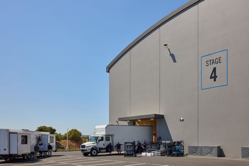 Loading area at the Hollywood Studios