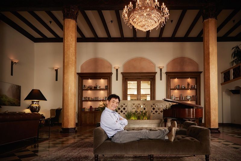 Jingbo Lou, developer and owner of the Hotel Normandie in LA