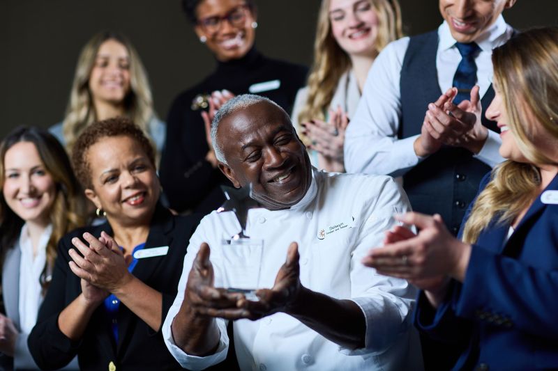 Gaylord Palms lifestyle team meeting