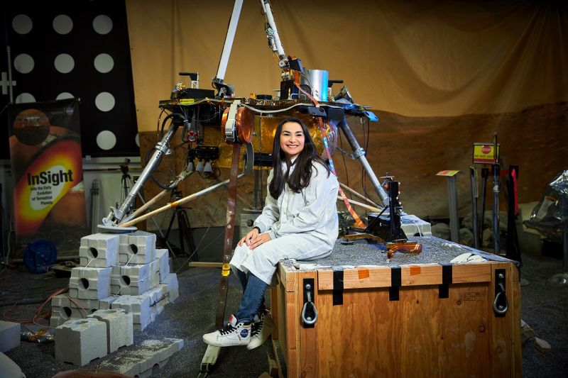 Marleen Martinez Sundgaard is the lead systems test-bed engineer for the InSight missions at the NASA Jet Propulsion Laboratory in Pasadena. For Nature Magazine