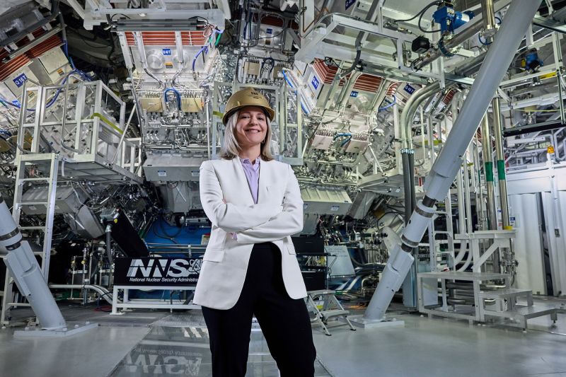 Annie Kritcher,  physicist at US National Ignition Facility Laboratory,