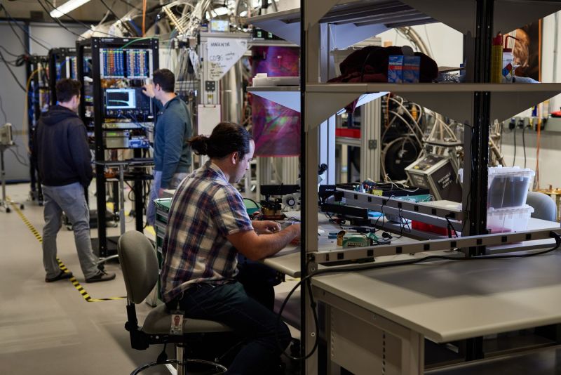 Google Quantum Computer laboratories