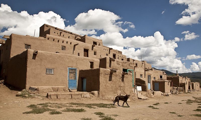 Taos Pueblo photograph in New Mexico