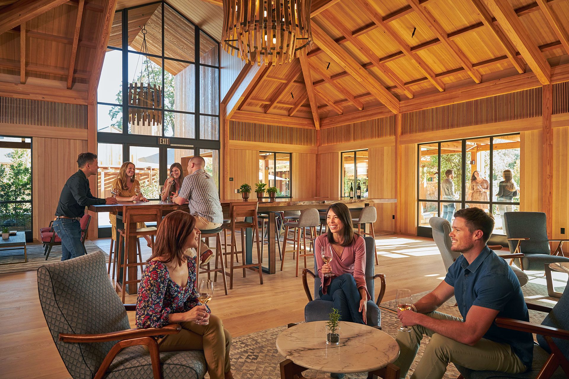 Cakebread Cellar wine new tasting room in Napa Valley